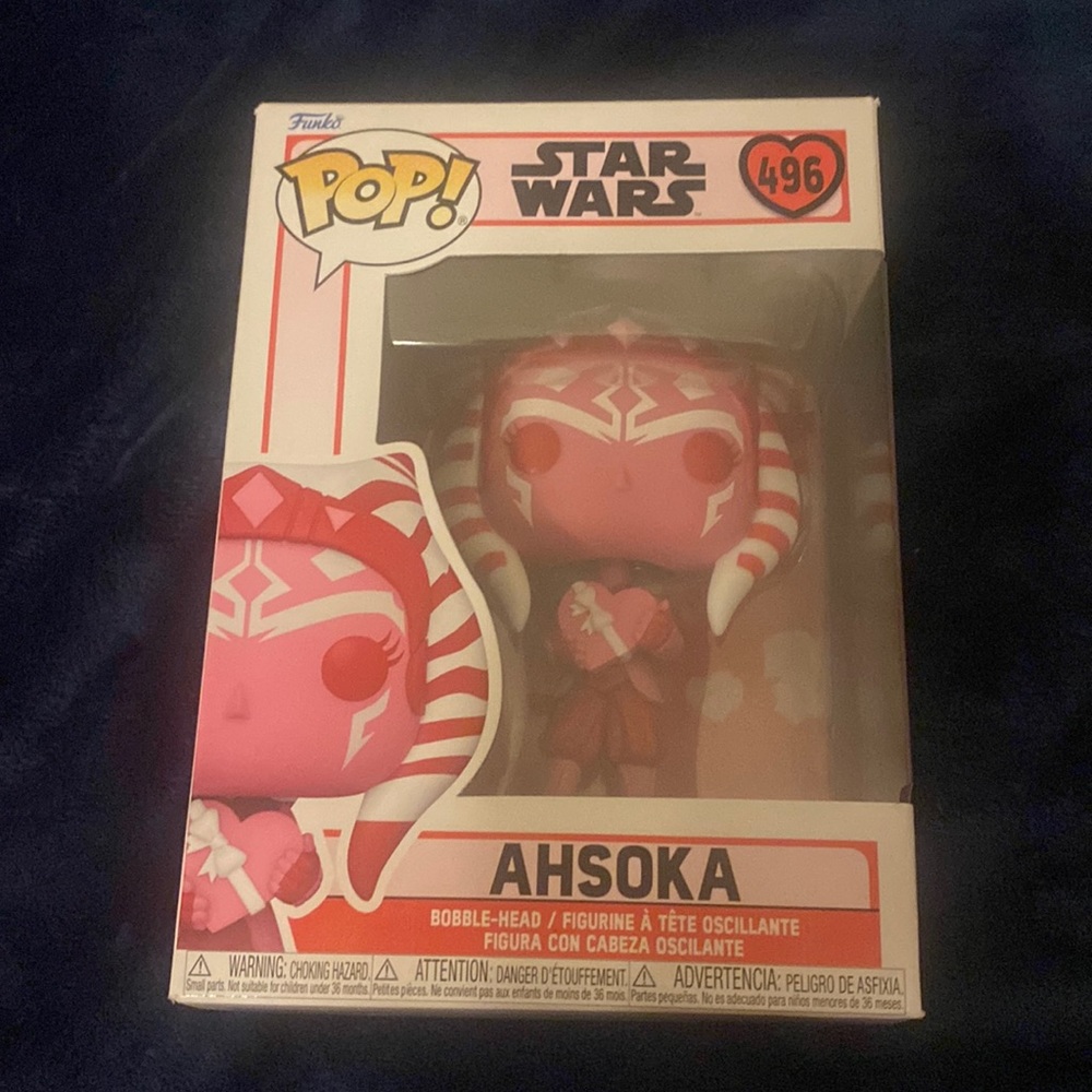 Funko POP Star Wars Disney Ahsoka #496 Valentines Day